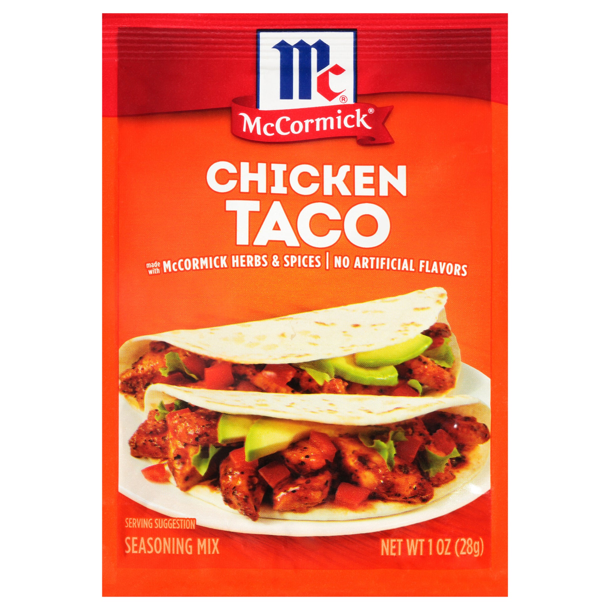 Mc Cormick Seasoning Chicken Taco 1 oz (Pack Of 12)