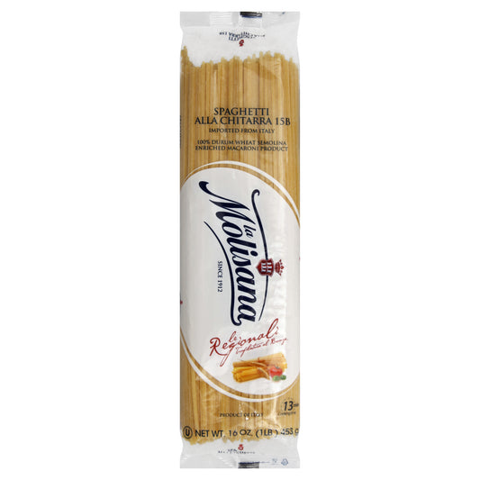 La Molisana Pasta Spaghetti Chitarra 16 oz (Pack Of 18)