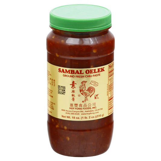 Huy Fong Paste Chili Sambal Oelek 18 oz (Pack Of 6)