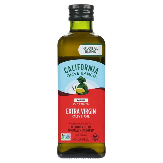 California Olive Ranch Global Robust Extra Virgin Olive Oil 16.9 Fo Pack of 6