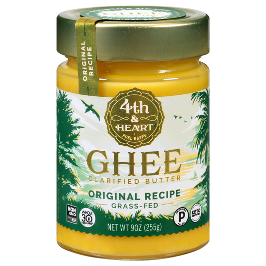 4Th Heart Ghee Original 9 oz (Pack Of 6)