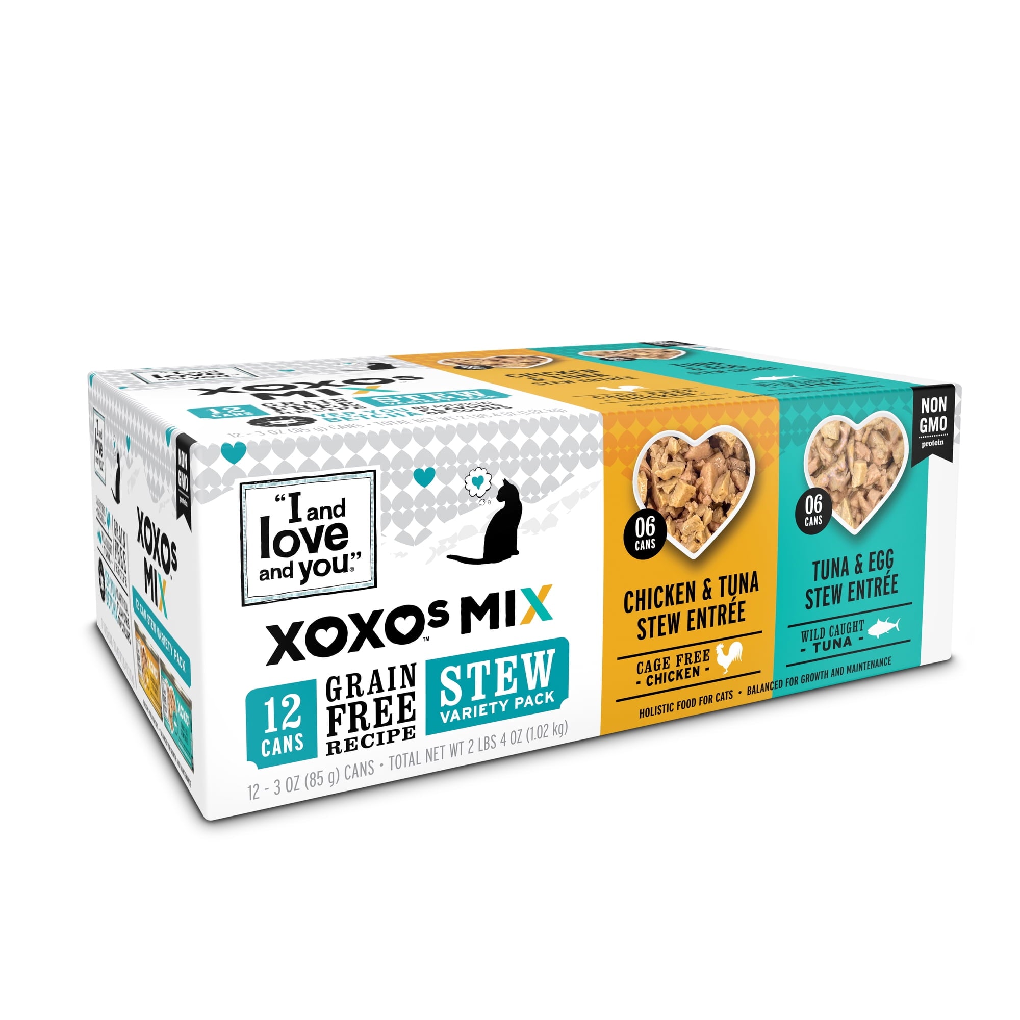I&Love&You Cat Food Stew Variety Pack