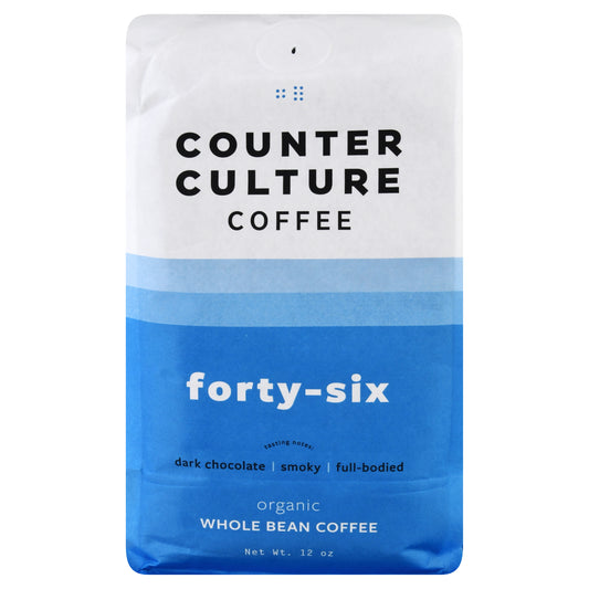 Counter Culture Coffee Bean Forty Six 12 Oz Pack of 6