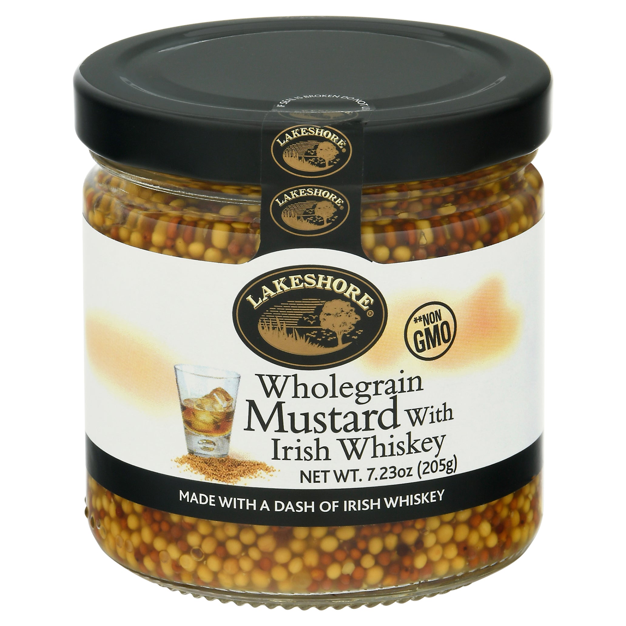 Lakeshore Mustard Whole grain Irish Whsky