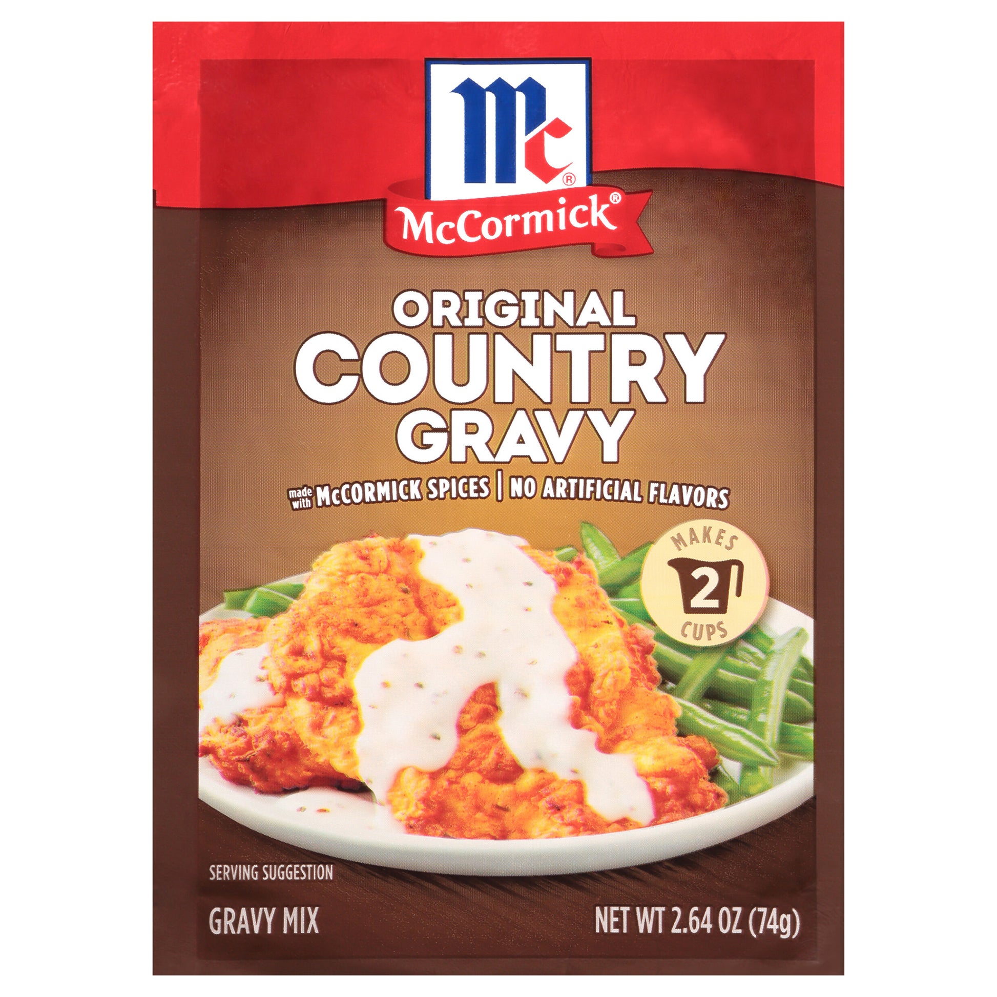 Mc Cormick Spice Gravy Country Original 2.64 oz (Pack Of 8)