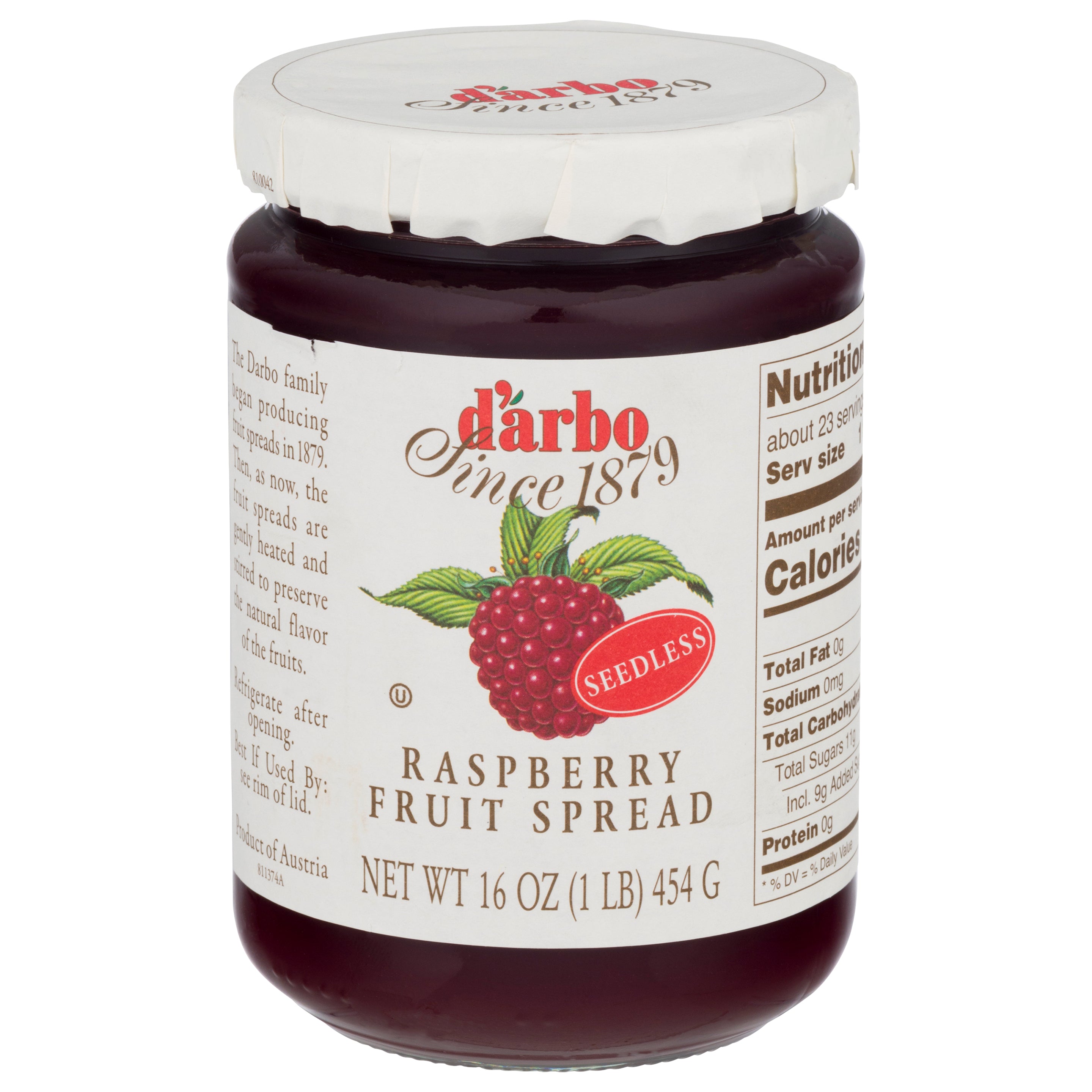 Darbo Spread Raspberry Seedless