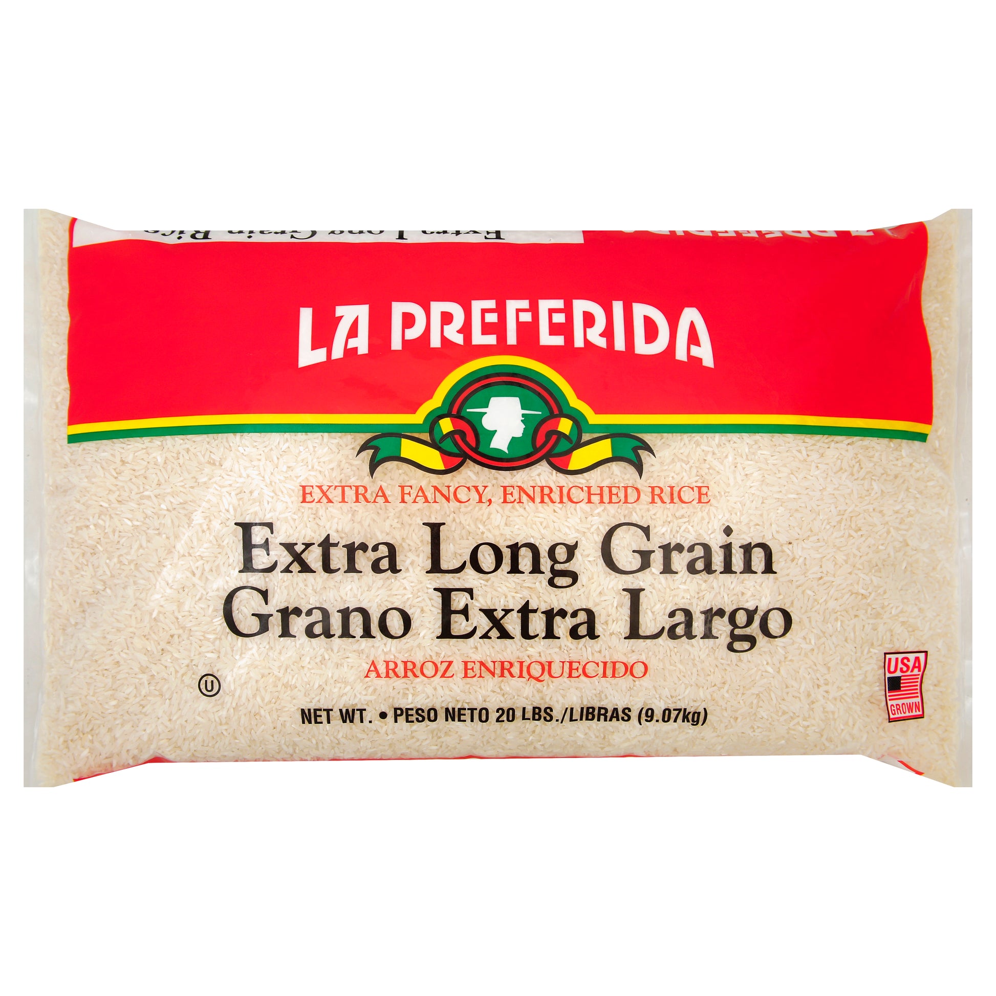 La Preferida Rice Long Grain 20 Lb (Pack Of 2)