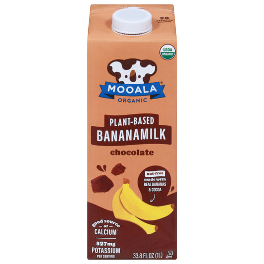 Mooala Milk Banana Chocolate Organic 32 Fo Pack of 6