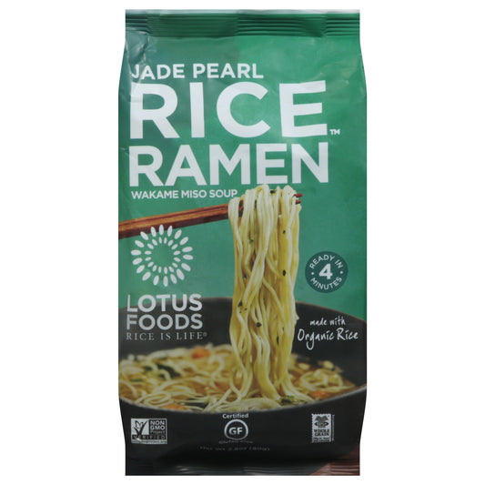 Lotus Foods Rice Ramen Miso Jade Organic 2.8 oz (Pack Of 10)