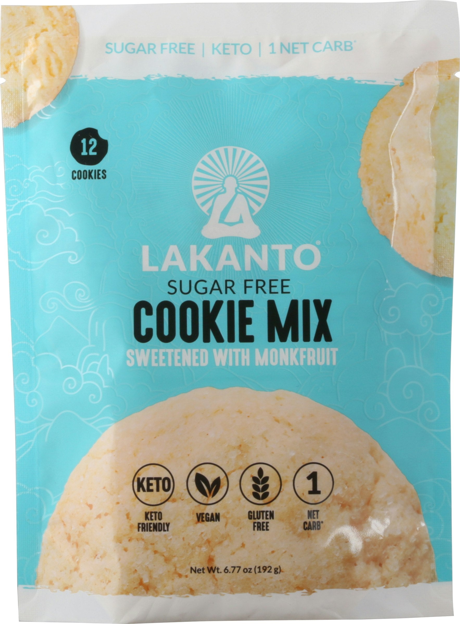 Lakanto Mix Baking Sugar Cookie 7.2 Oz Pack of 8