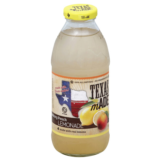 Texasmade Lemonade Fredericksburg Peach 16 Fo Pack of 12