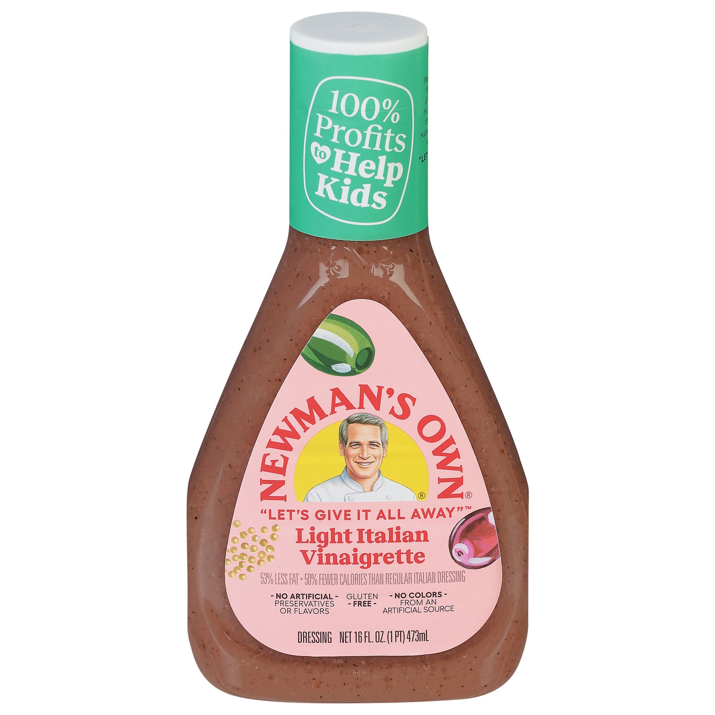 Newmans Own Dressing Lte Italian 16 Oz (Pack Of 6)