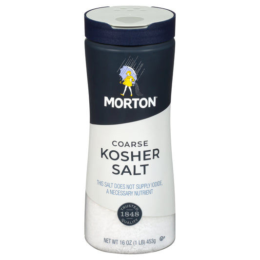 Mortons Salt Kosher Coarse 16 oz (Pack Of 12)