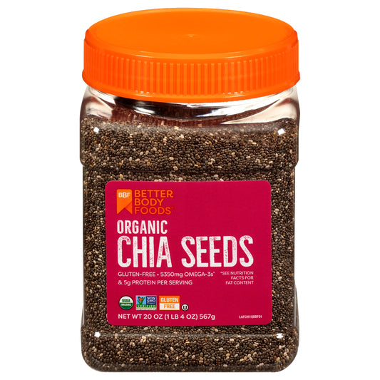 Betterbody Chia Seed Black 1.25 Lb (Pack Of 6)