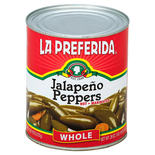 La Preferida Pepper Jalapeno Whole 26 oz (Pack Of 12)