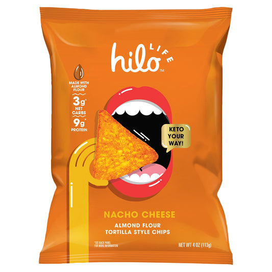 Hilo Life Snacks Chips Tortilla Nacho 4 oz (Pack Of 6)
