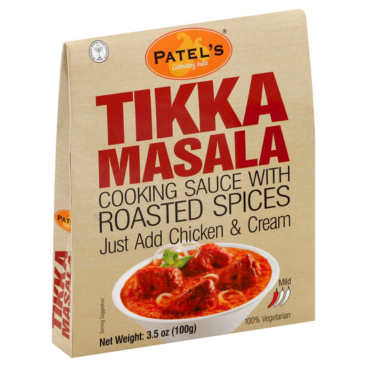 Patel Sauce Tikka Masala With Roasted Spiced 3.53 Oz (Pack Of 6)