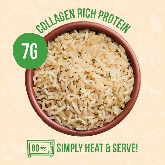 A DOZEN COUSINS (Pack of 18) A Dozen Cousins Rice Classic Broth Ready to Eat 8 Oz