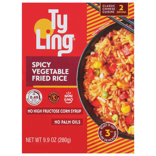 Ty Ling Fried Rice Spicy Vegetable 9.9 Oz (Pack of 10)