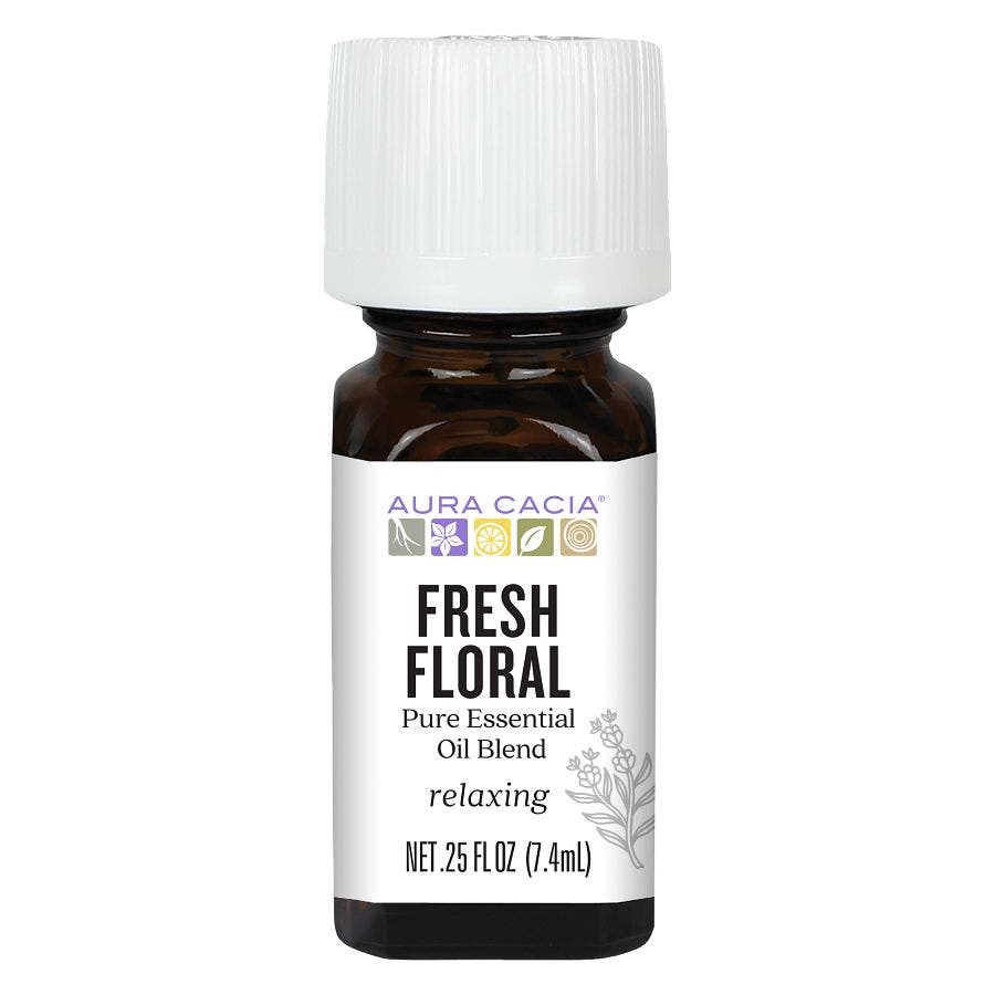 AURA CACIA (Pack of 12) Aura Cacia Oil Essential Fresh Floral 0.25 Fl Oz