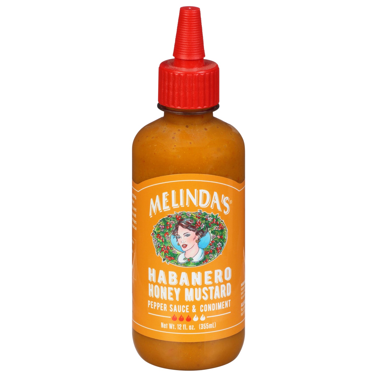 Melindas Sauce Habanero Honey Mustard 12 oz (Pack Of 6)