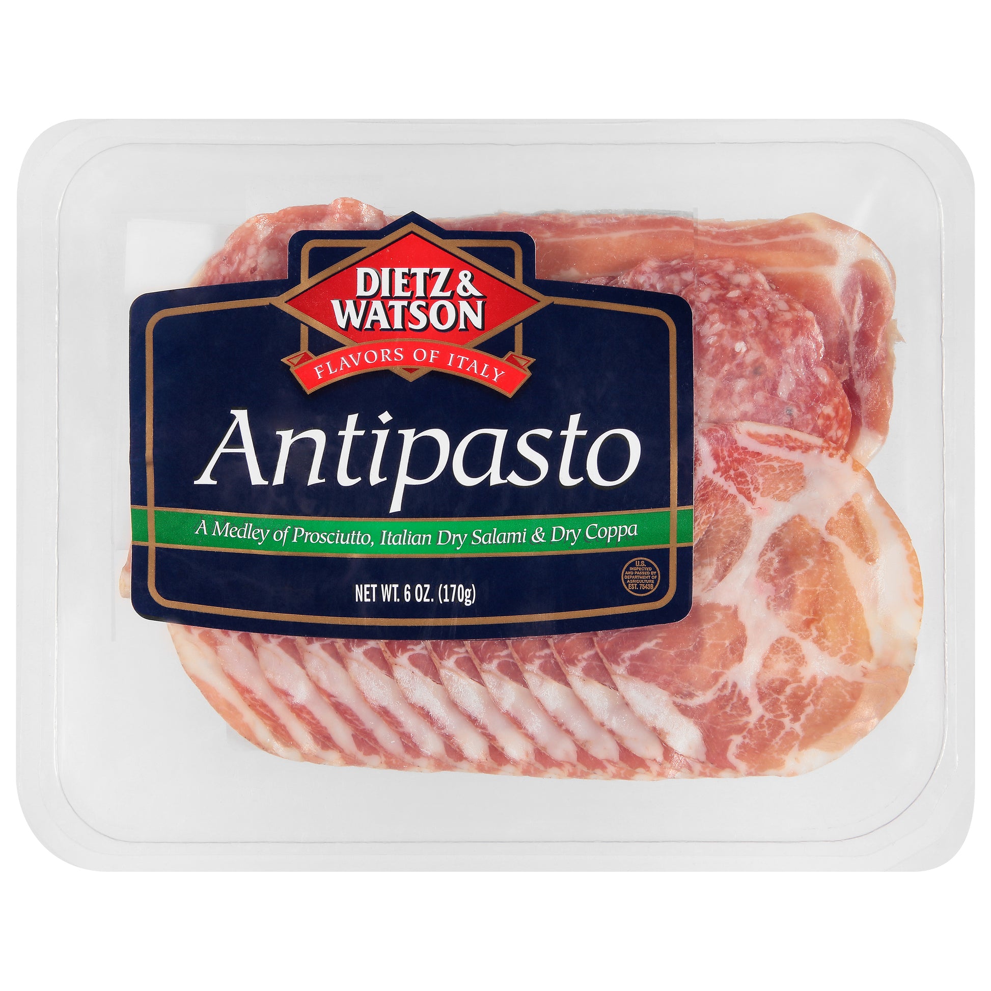 Dietz And Watson Antipasto Platter 6 oz (Pack Of 10)