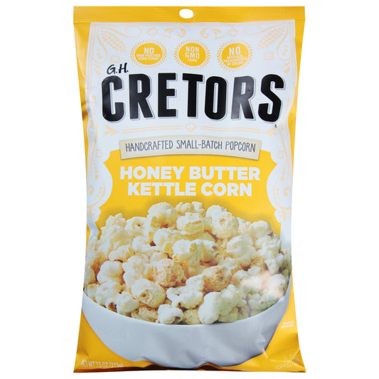 Gh Cretors Popcorn Kettle Honey Butter 7.5 oz (Pack Of 12)