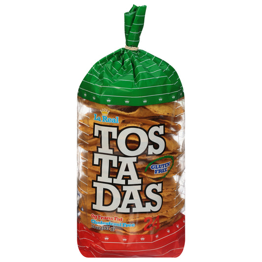 La Real Tostadas 14 oz (Pack Of 12)