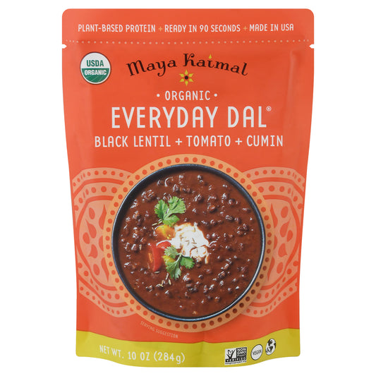Maya Kaimal Everyday Dal Black Lentil 10 Oz (Pack Of 6)