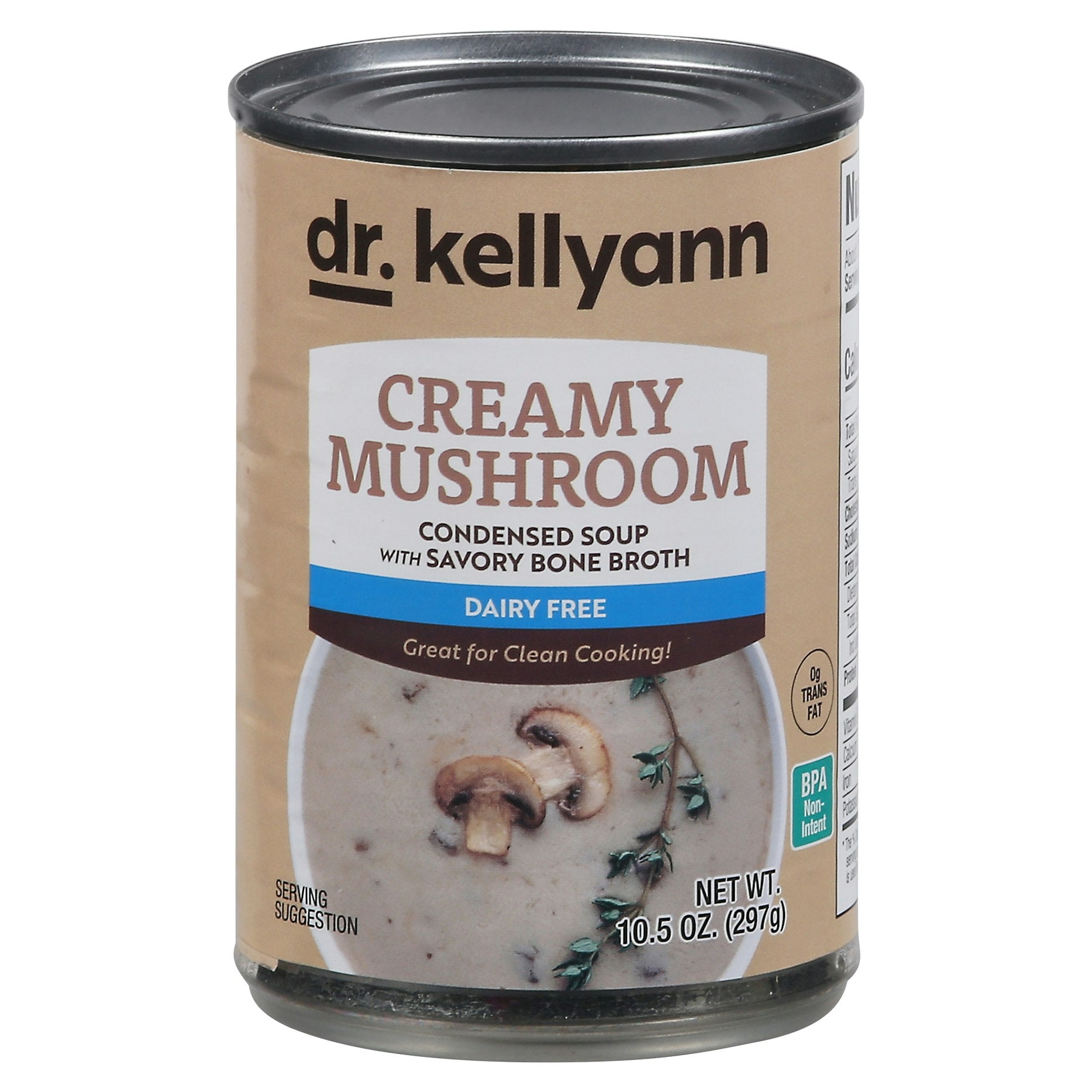 Dr Kellyann Soup Cream Of Mushroom 10.5 Fl Oz (Pack of 12)