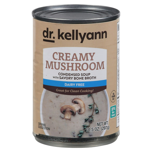 Dr Kellyann Soup Cream Of Mushroom 10.5 Fl Oz (Pack of 12)