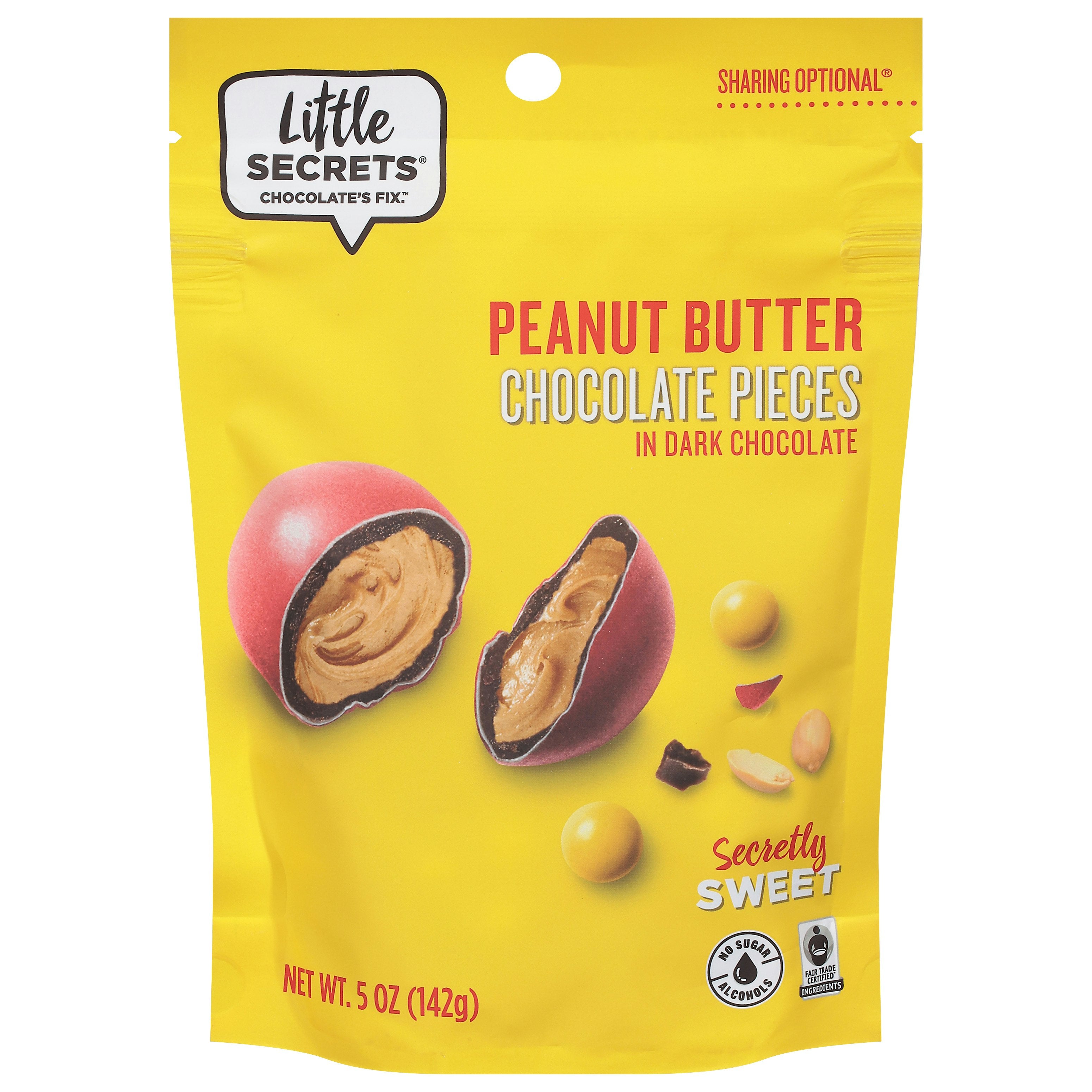 Little Secrets Llc Candy Chocolate Dark Peanut Butter