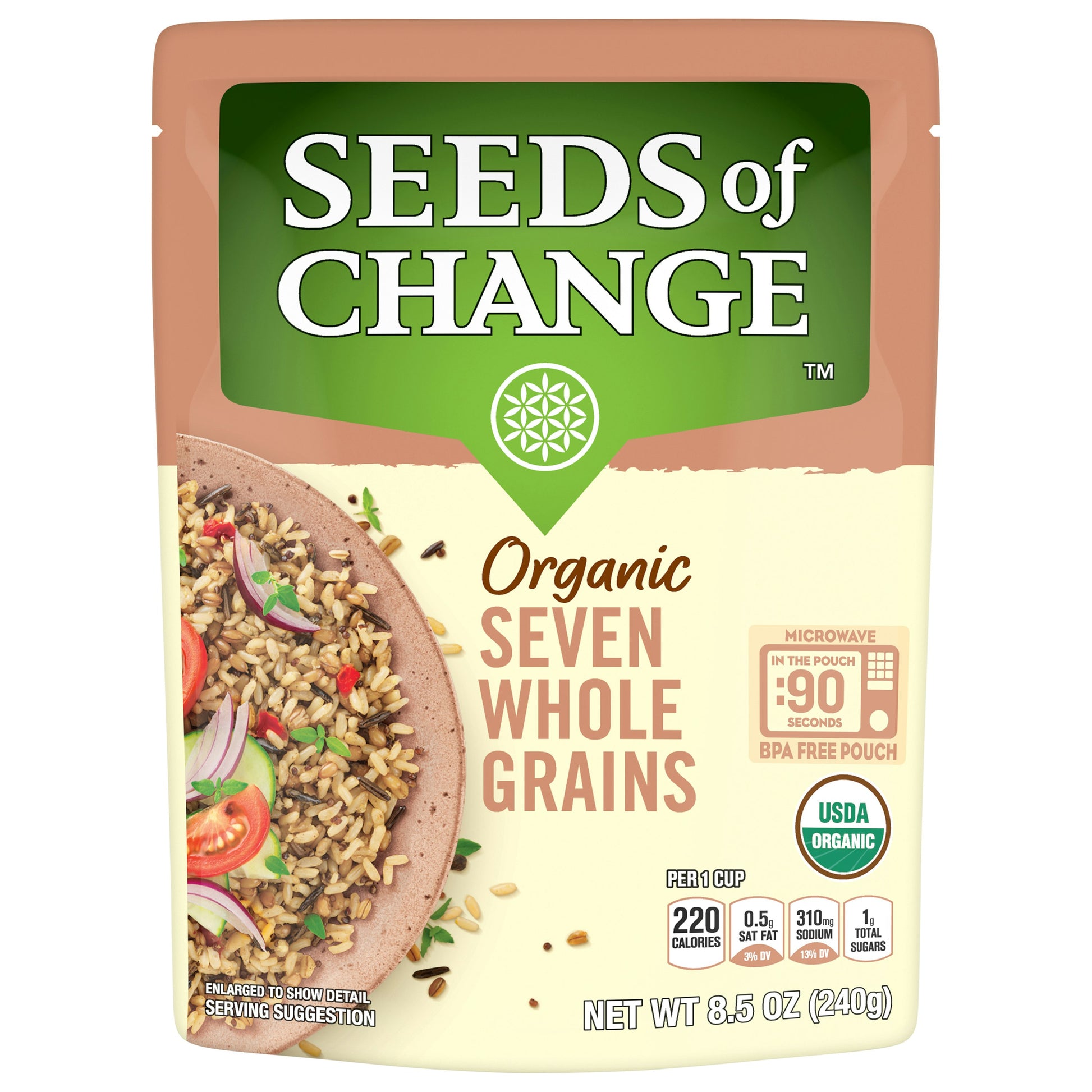 Seeds Of Change Rice 7 Whole Grain 8.5 oz (Pack of 12)