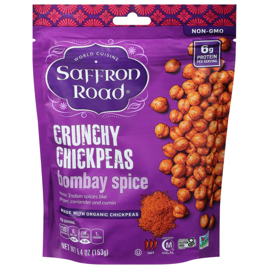 Saffron Road Chickpea Bombay Spice 5.4 oz (Pack of 6)