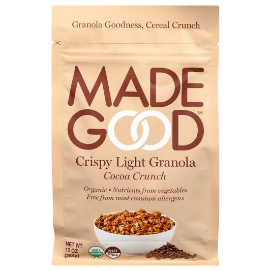 Madegood Granola Cocoa Crunch Light 10 oz (Pack Of 8)