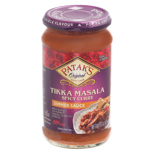Pataks Masala Tikka Spicy 15 Oz (Pack Of 6)