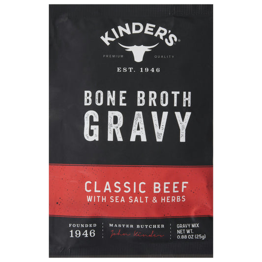Kinder's Classic Beef Bone Broth Gravy Mix - Each (Pack of 15)