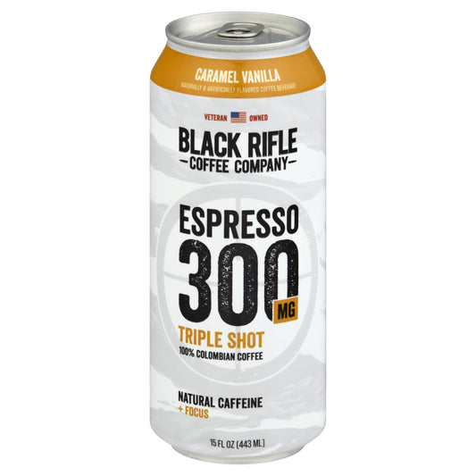 Black Rifle Coffee Coffee Espresso RTD Caramel Vanilla 15 Fo Pack of 12