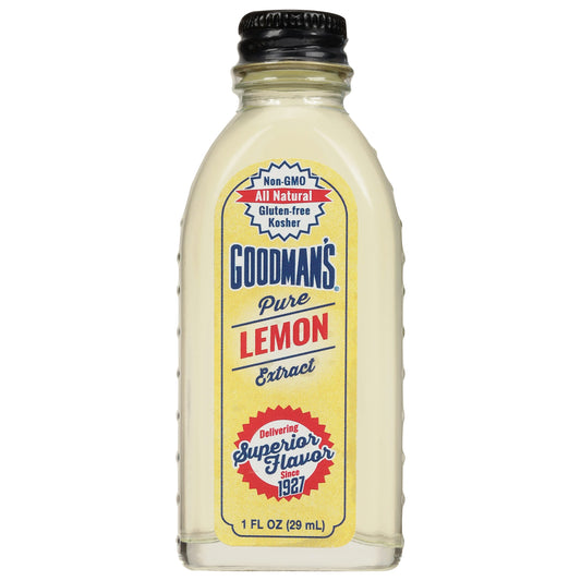 Goodmans Extract Lemon Pure 1 Fo Pack of 6