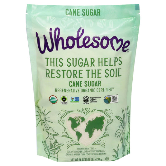 Wholesome Sugar Cane Regenerative Organic 26 oz (Pack of 12)