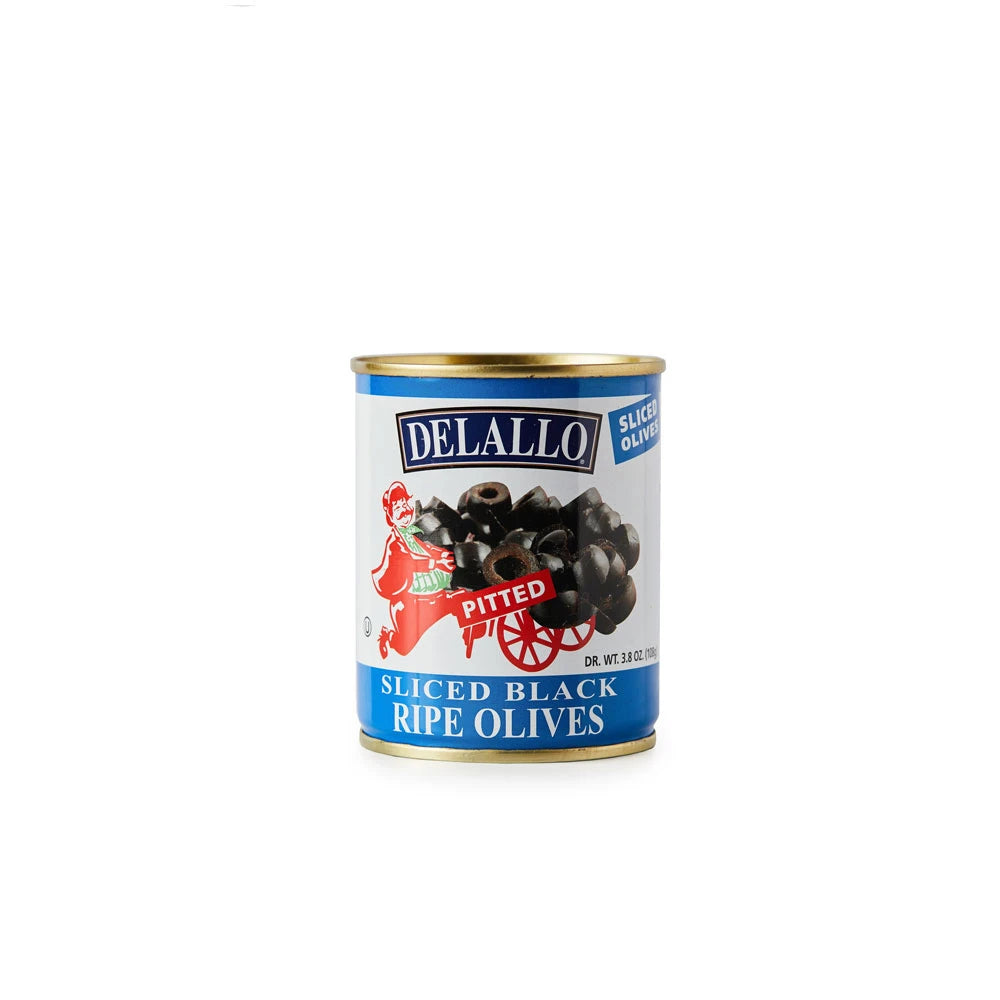 DeLallo Sliced Black Ripe Olives