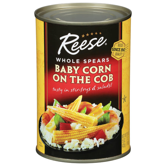Reese Baby Corn Tin 15 oz (Pack of 12)