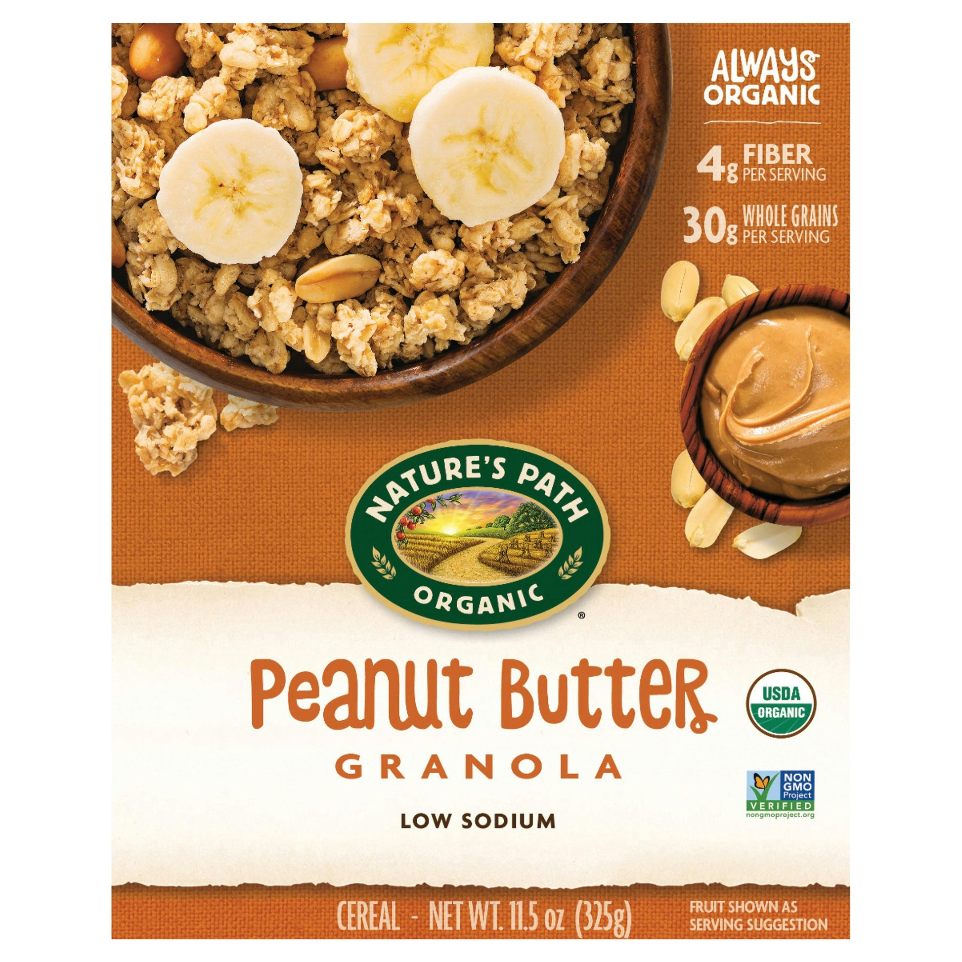 Natures Path Granola Peanut Butter 11.5 Oz (Pack of 12)