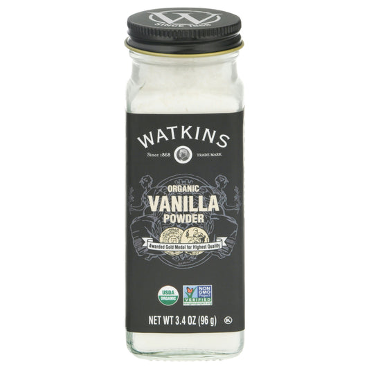 Watkins Powder Vanilla Organic 3.4 Oz (Pack of 3)