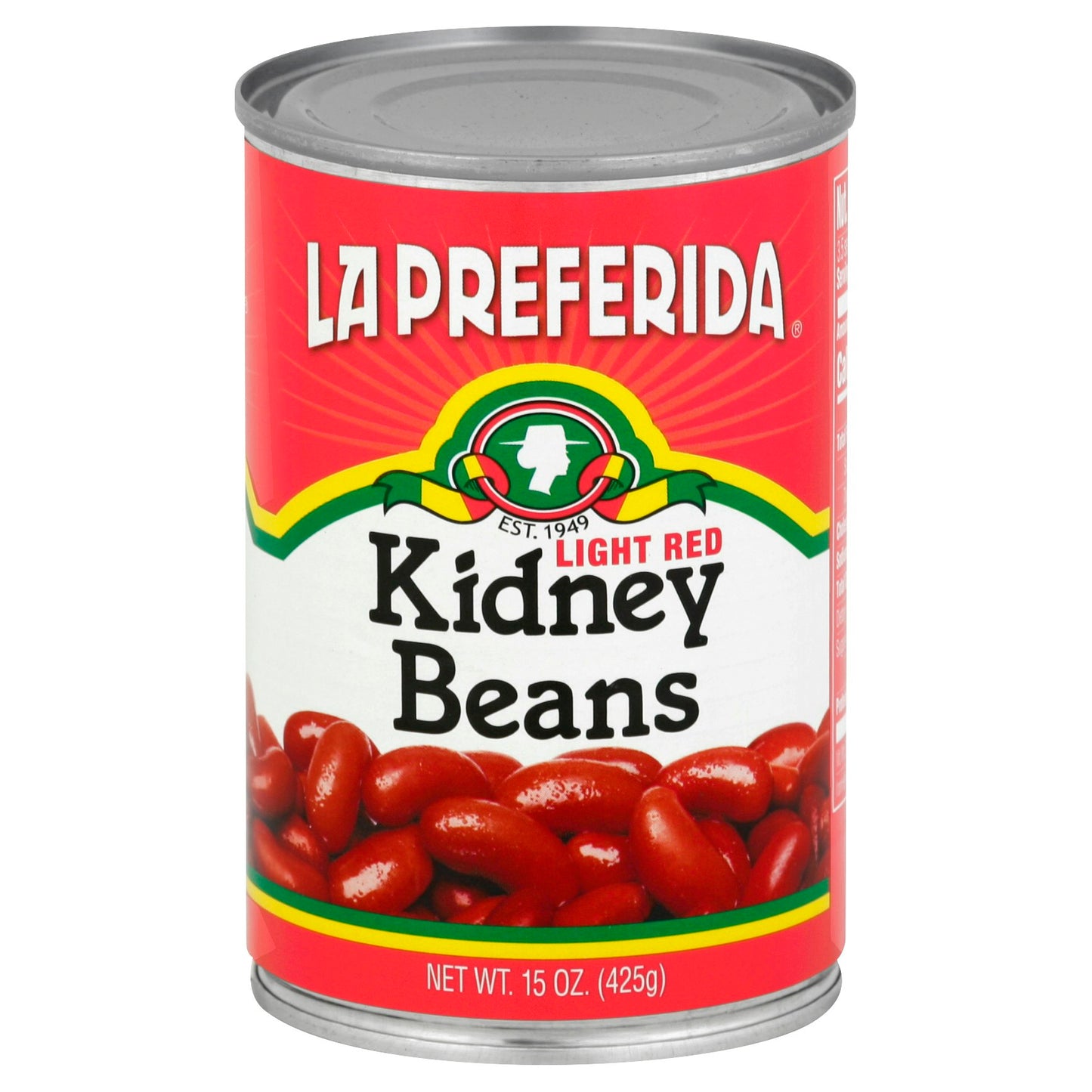 La Preferida Bean Kidney Red 15 Oz (Pack of 12)