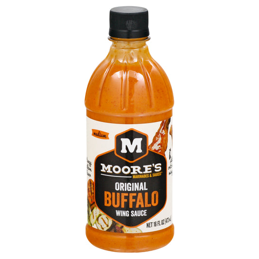 Moore Sauce Wing Buffalo 16 oz (Pack Of 6)