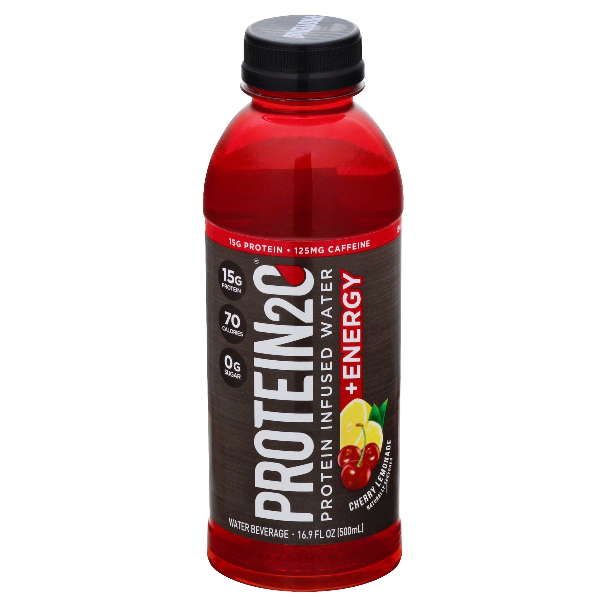 Protein2O Beverage Energy Cherry Lemonade 16.9 FO (Pack Of 12)