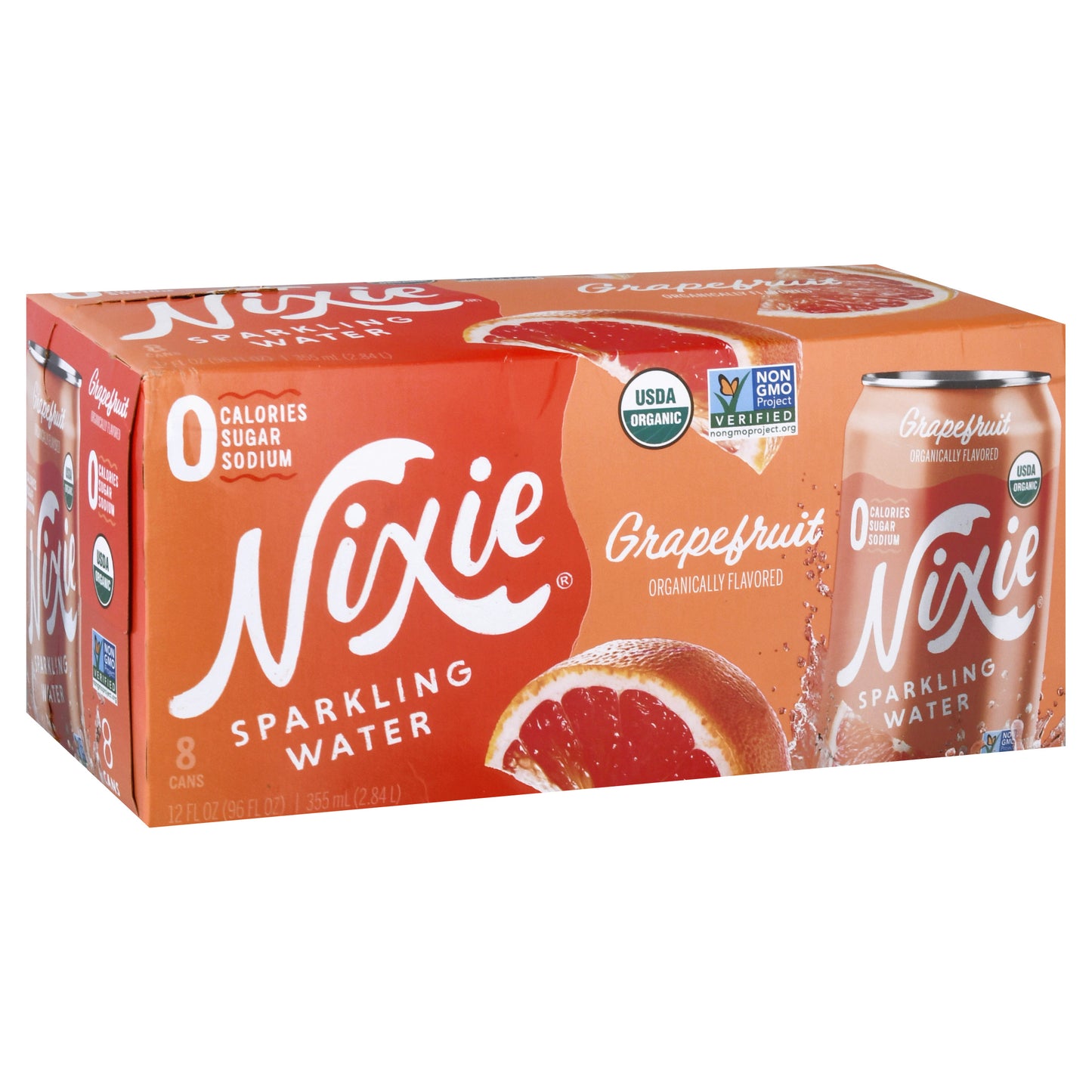 Nixie Water Sparkling Grapefruit 96 FO (Pack Of 3)