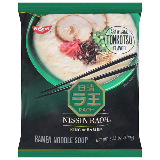 Nissin Soup Raoh Umami Tonkotsu 3.77 oz (Pack Of 6)