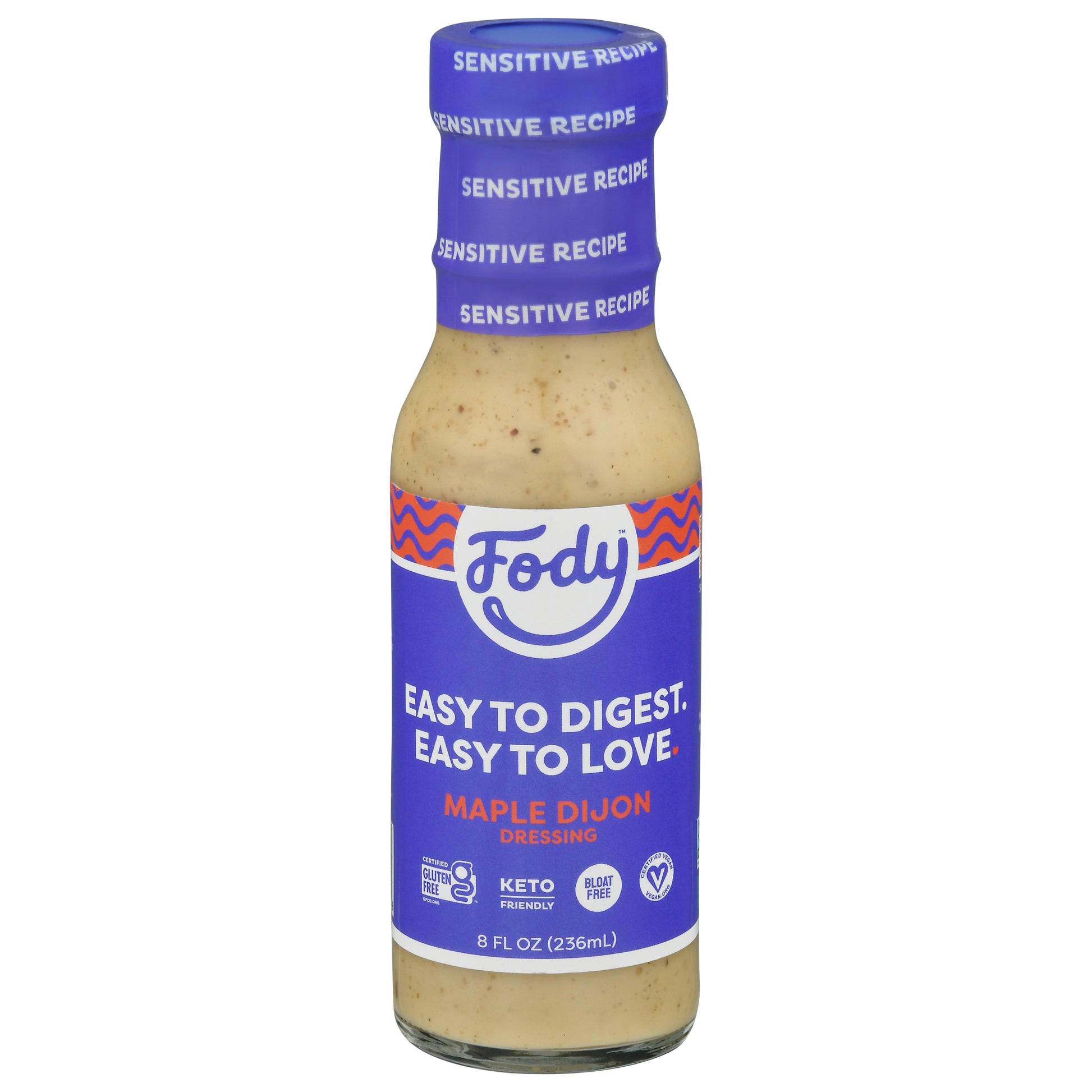 Fody Food Co Dressing Maple Dijon 8 FO (Pack Of 6)